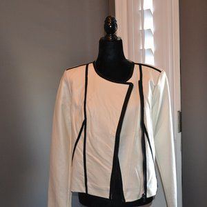 Ellen Tracy Pleather Jacket